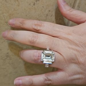 Swarovski crystal ring